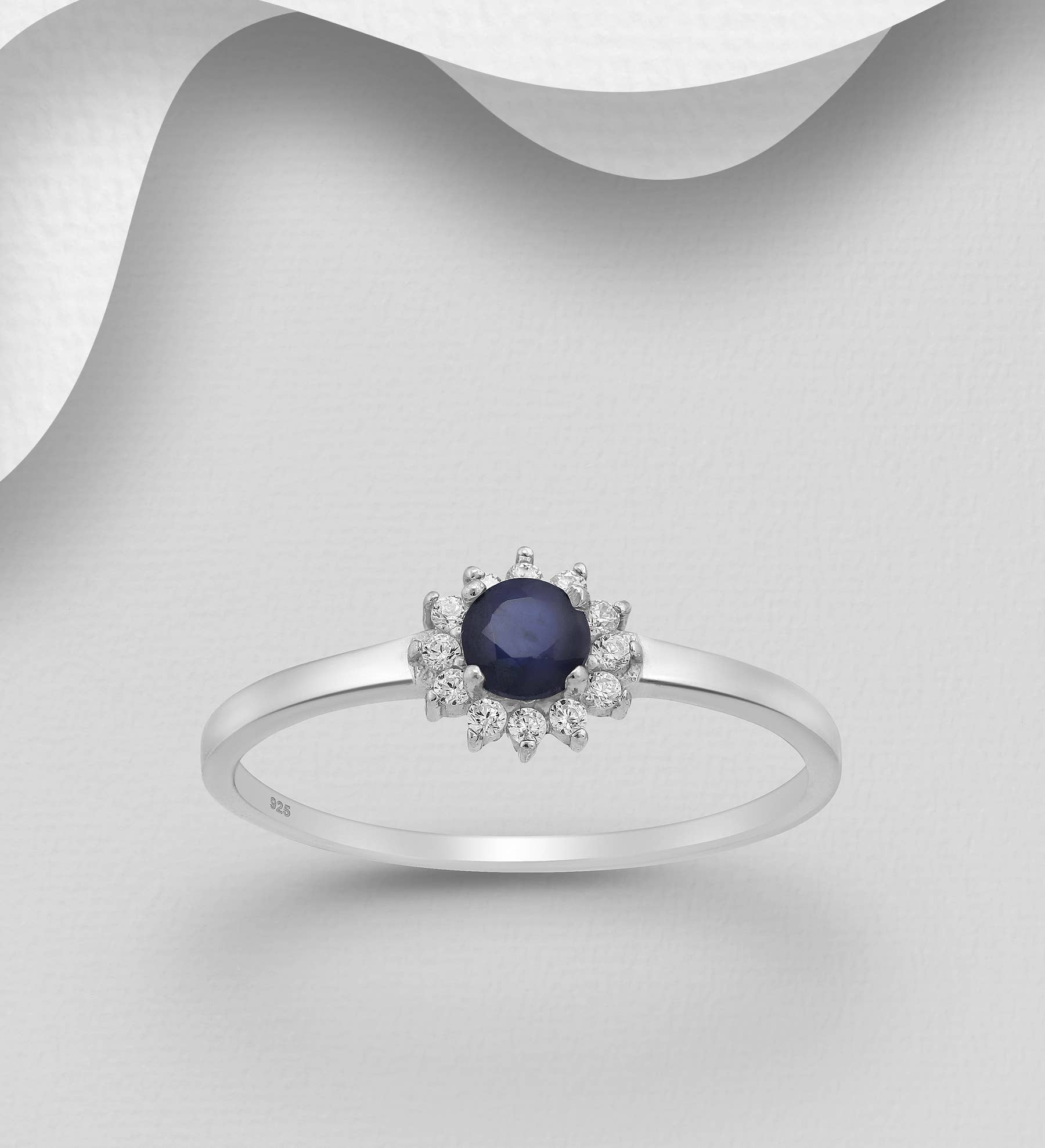 Blaike Anillo De Mariposa Plateada Anillo De Ópalo De S Sra Blaike Anillo De Mariposa Plateada Anillo De Ópalo De S Sra